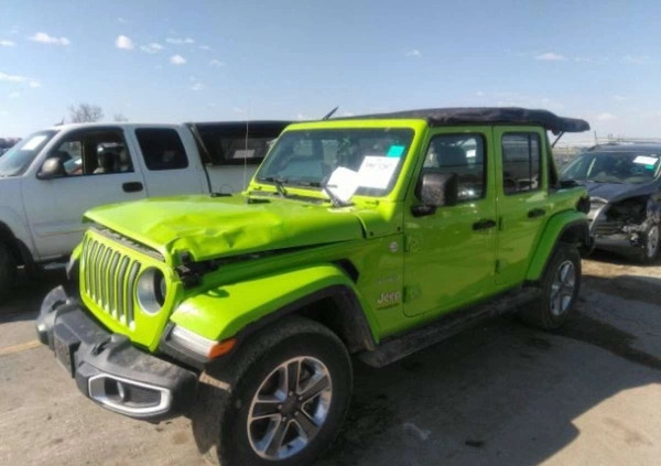 Jeep Wrangler cena 115000 przebieg: 128000, rok produkcji 2021 z Biała małe 11